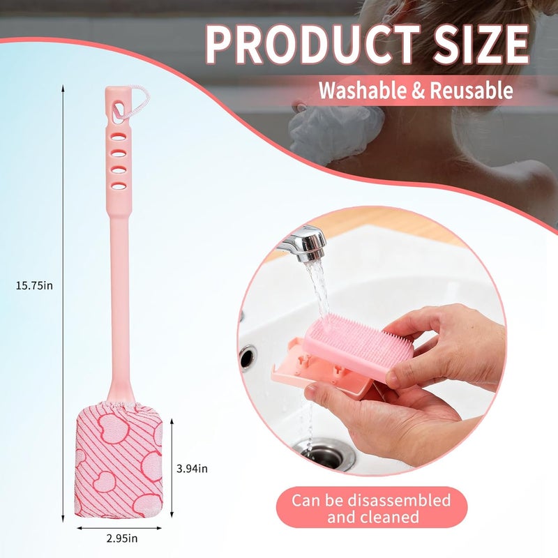 KEUYE Body Oil Applicator for Back,16" Body Oil Brush Applicator Non-Toxic Washable Foam Pad,Apply Sunscreen,Skin Cream,Medicine Moisturizer - Image 5